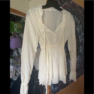 Sheer Boho ladies top